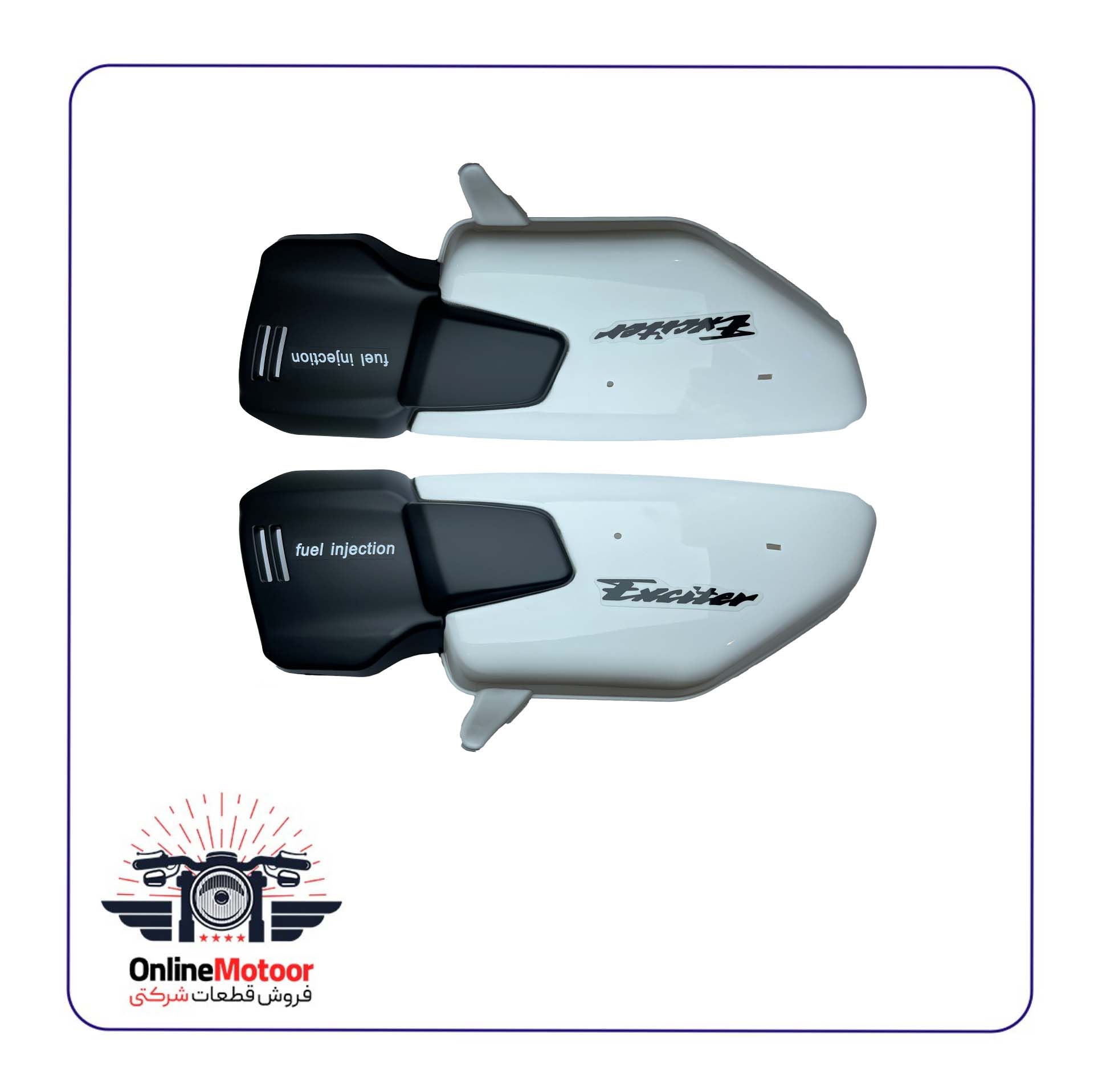 103 قاب بغل انژکتوری رنگ سفید - تصویر 1